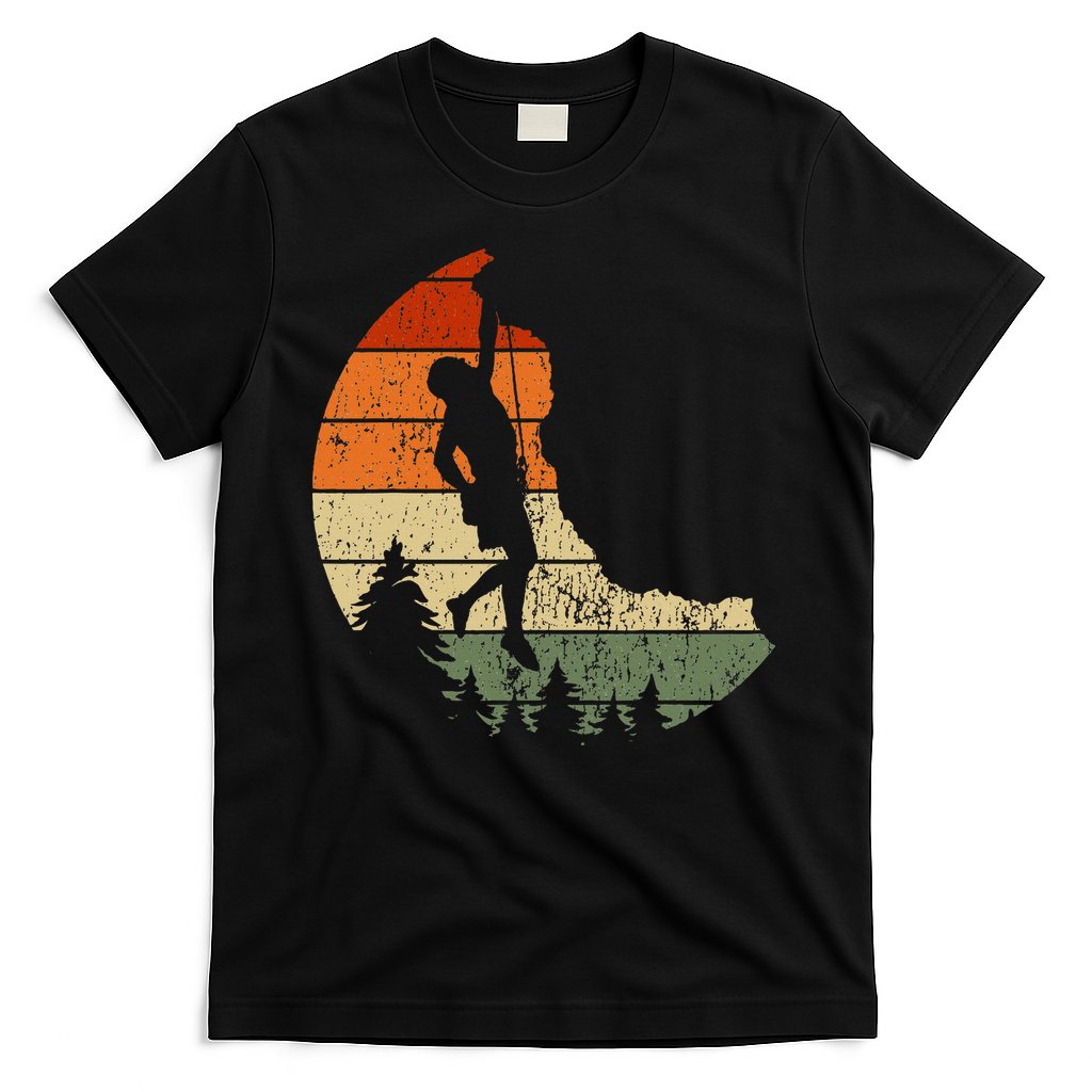 Retro Rock Climbing Vintage Climber T-Shirt