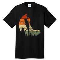 Retro Rock Climbing Vintage Climber Tall T-Shirt