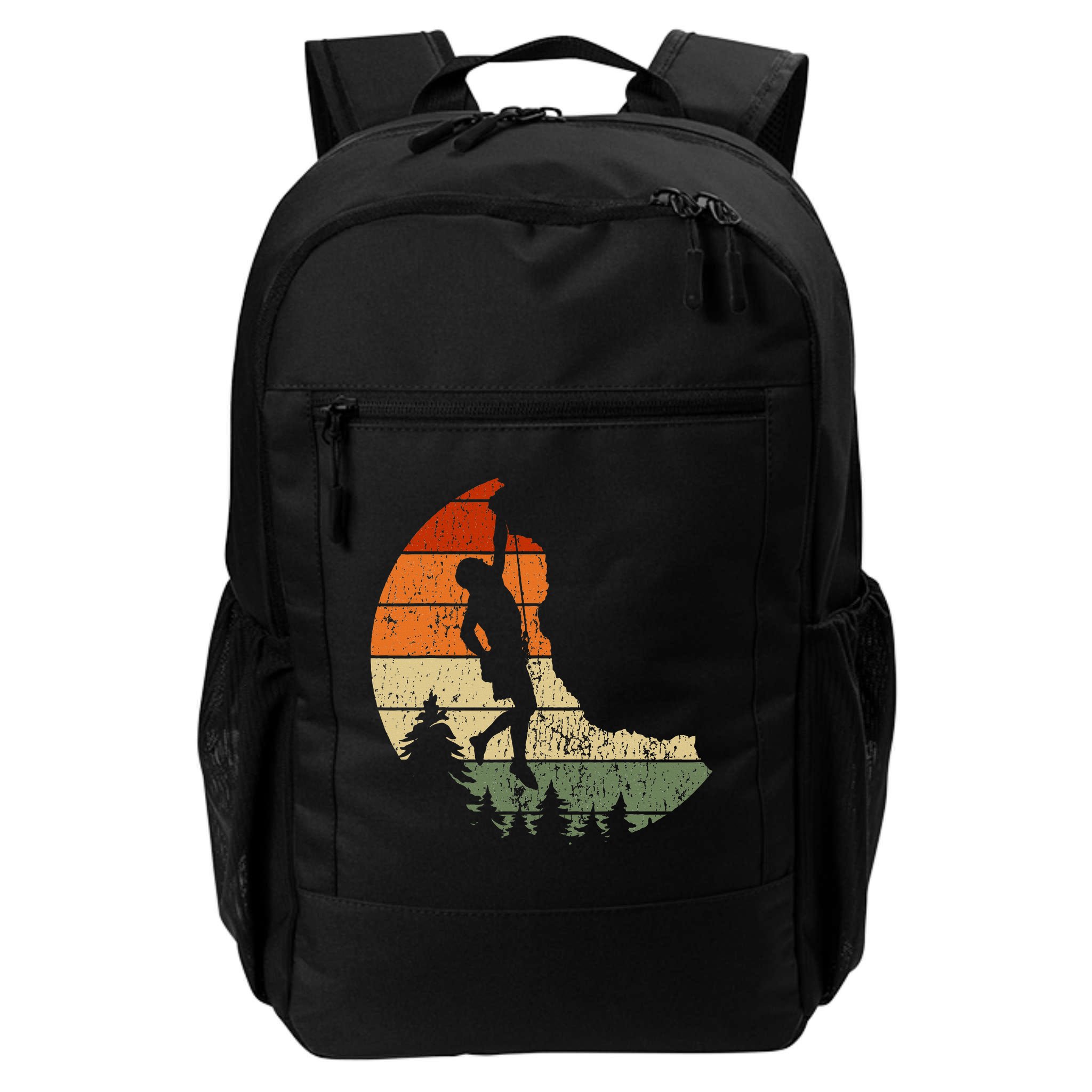 Retro Rock Climbing Vintage Climber Backpack