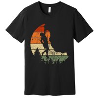 Retro Rock Climbing Vintage Climber Premium T-Shirt