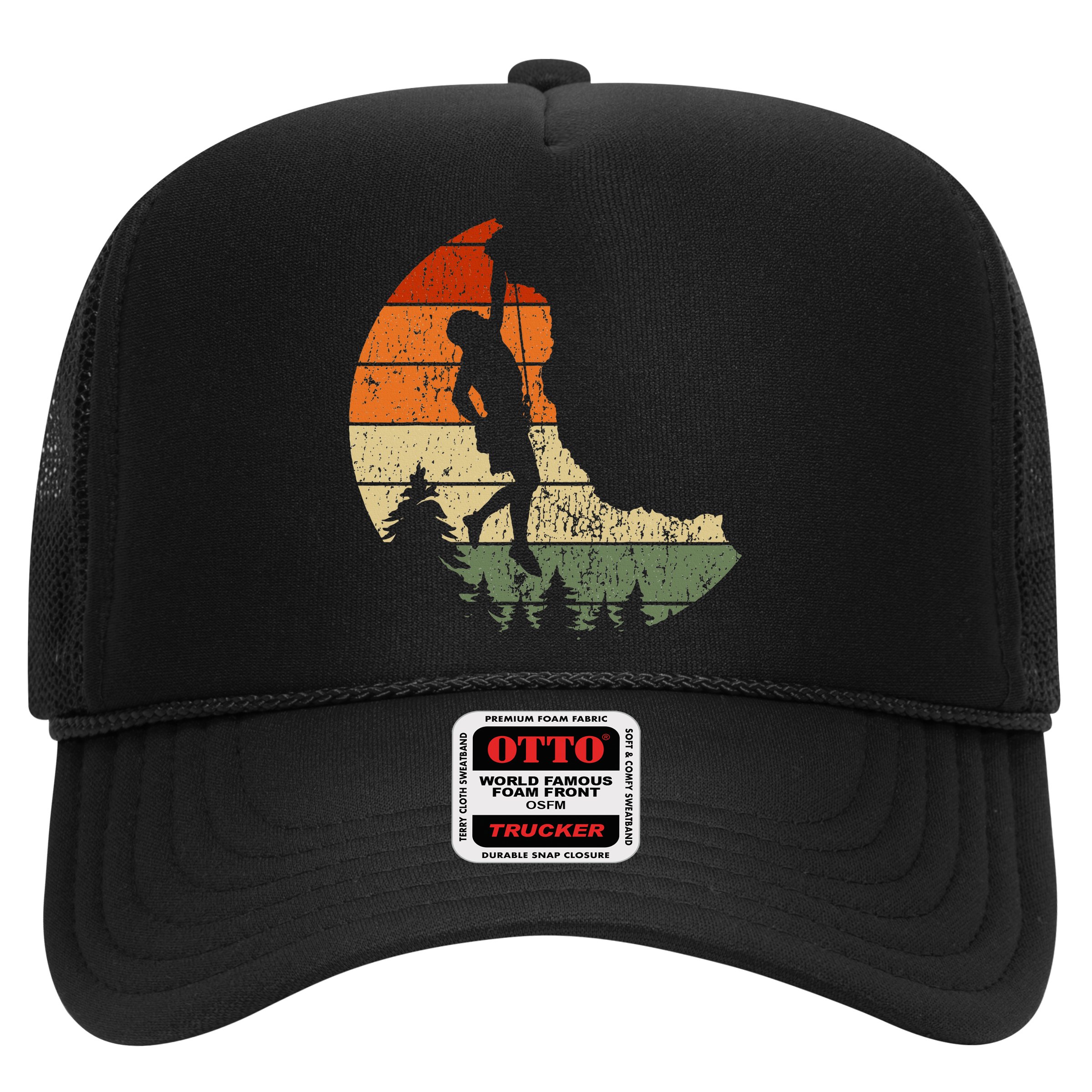 Retro Rock Climbing Vintage Climber Hat