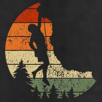 Retro Rock Climbing Vintage Climber Hat