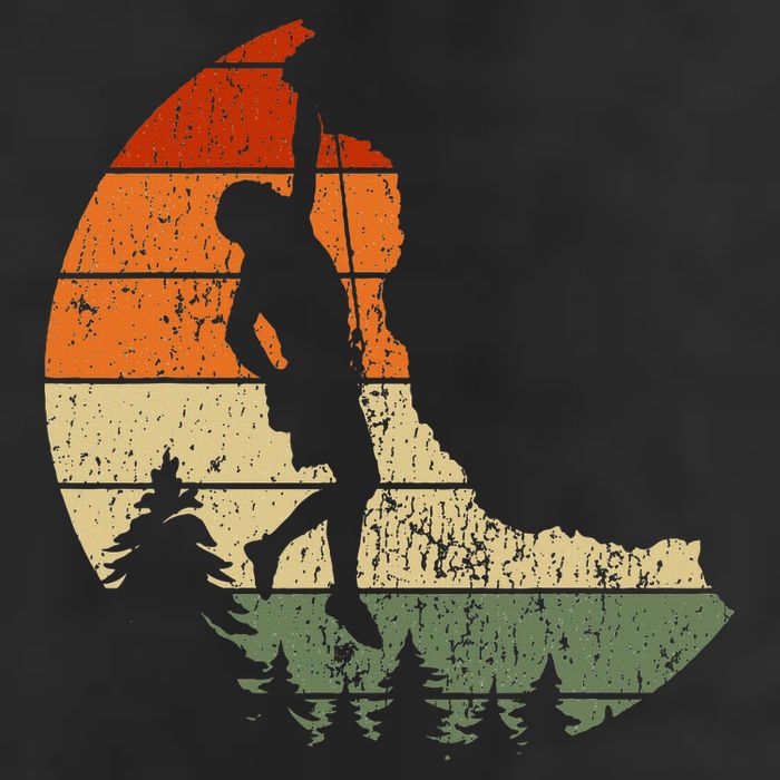 Retro Rock Climbing Vintage Climber Hat