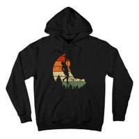 Retro Rock Climbing Vintage Climber Tall Hoodie