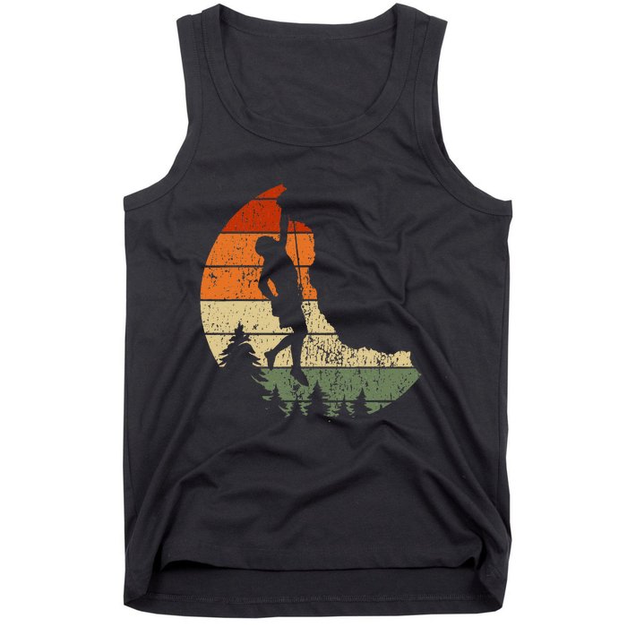 Retro Rock Climbing Vintage Climber Tank Top