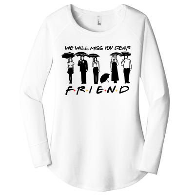 Retro Rip Chandler Bing We Will Miss You Dear Friends Movie Women's Perfect Tri Tunic Long Sleeve Shirt