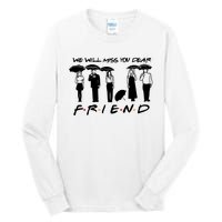 Retro Rip Chandler Bing We Will Miss You Dear Friends Movie Tall Long Sleeve T-Shirt