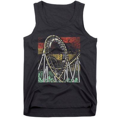 Retro Roller Coaster Tank Top