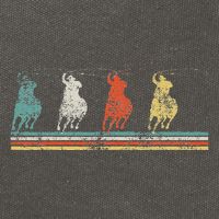 Roping Rodeo Cowboy Cotton Canvas Backpack