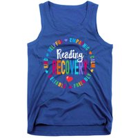 Reading Recovery Coach Teacher Specialist Literacy Gift Tank Top