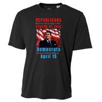 Ronald Reagan Conservative Cooling Performance Crew T-Shirt