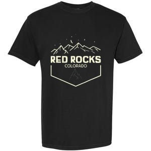 Red Rocks Colorado Epic Moonlight Garment-Dyed Heavyweight T-Shirt