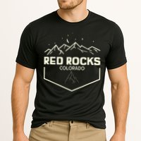 Red Rocks Colorado Epic Moonlight Cooling Performance Crew T-Shirt