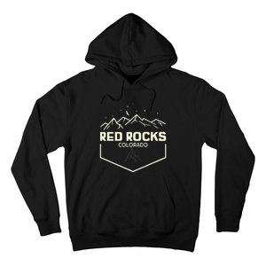 Red Rocks Colorado Epic Moonlight Hoodie