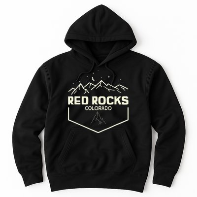 Red Rocks Colorado Epic Moonlight Hoodie