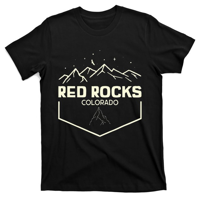 Red Rocks Colorado Epic Moonlight T-Shirt