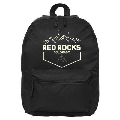Red Rocks Colorado Epic Moonlight 16 in Basic Backpack