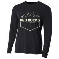 Red Rocks Colorado Epic Moonlight Cooling Performance Long Sleeve Crew