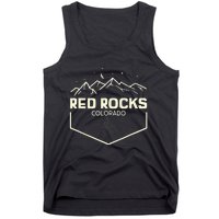 Red Rocks Colorado Epic Moonlight Tank Top