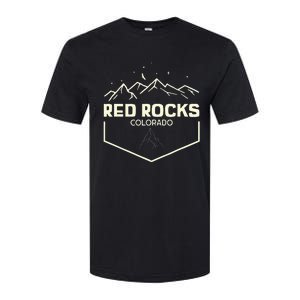 Red Rocks Colorado Epic Moonlight Softstyle CVC T-Shirt