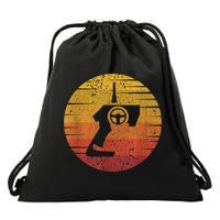Retro RC Car Mini Car Drag Racing Slot Racer Slot Car Drawstring Bag