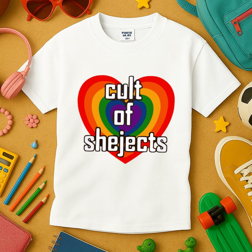 Reel Rejects Cult Of Shejects New Kids T-Shirt