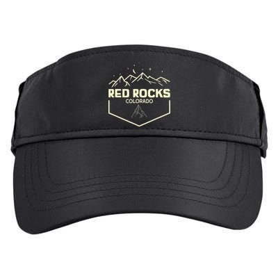 Red Rocks Colorado Epic Moonlight Adult Drive Performance Visor
