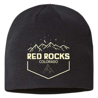 Red Rocks Colorado Epic Moonlight Sustainable Beanie