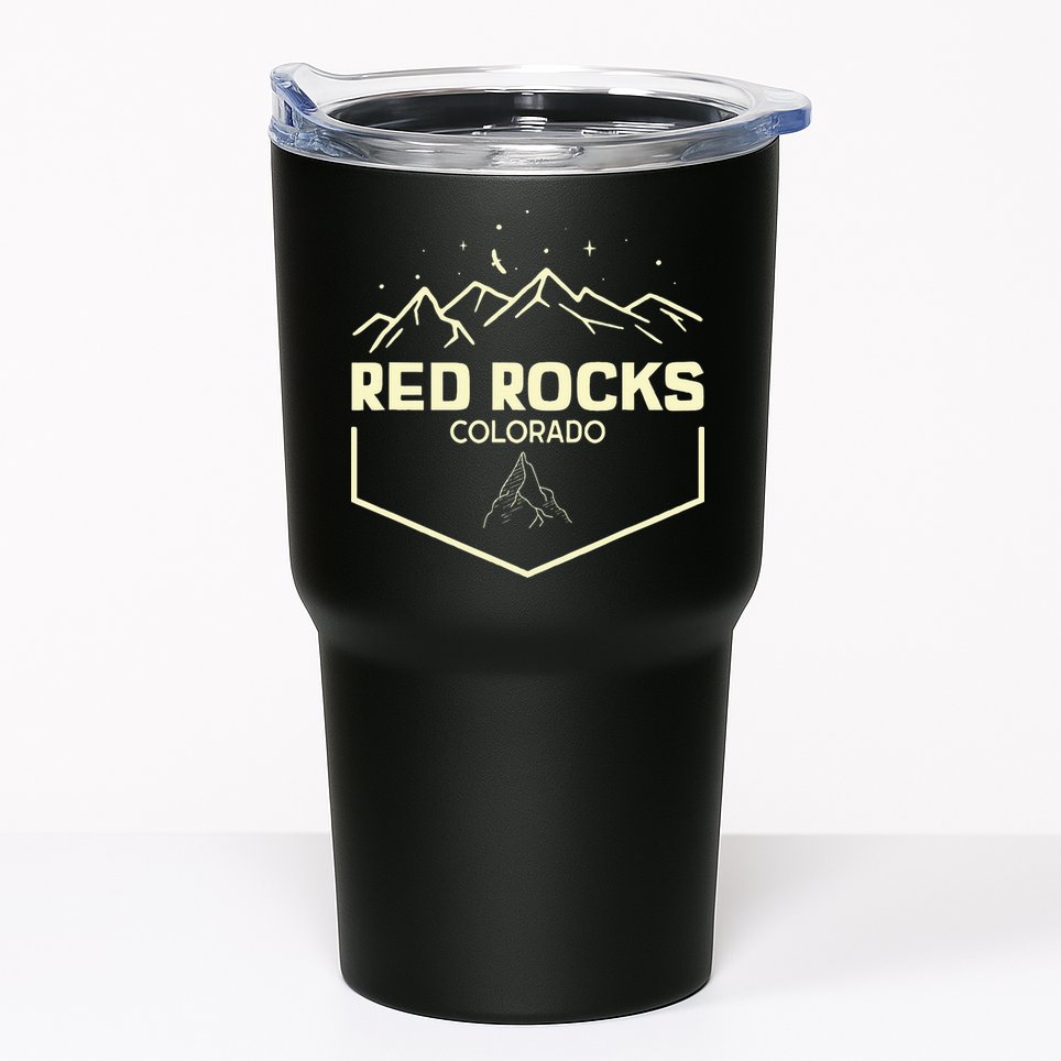 Red Rocks Colorado Epic Moonlight Tumbler