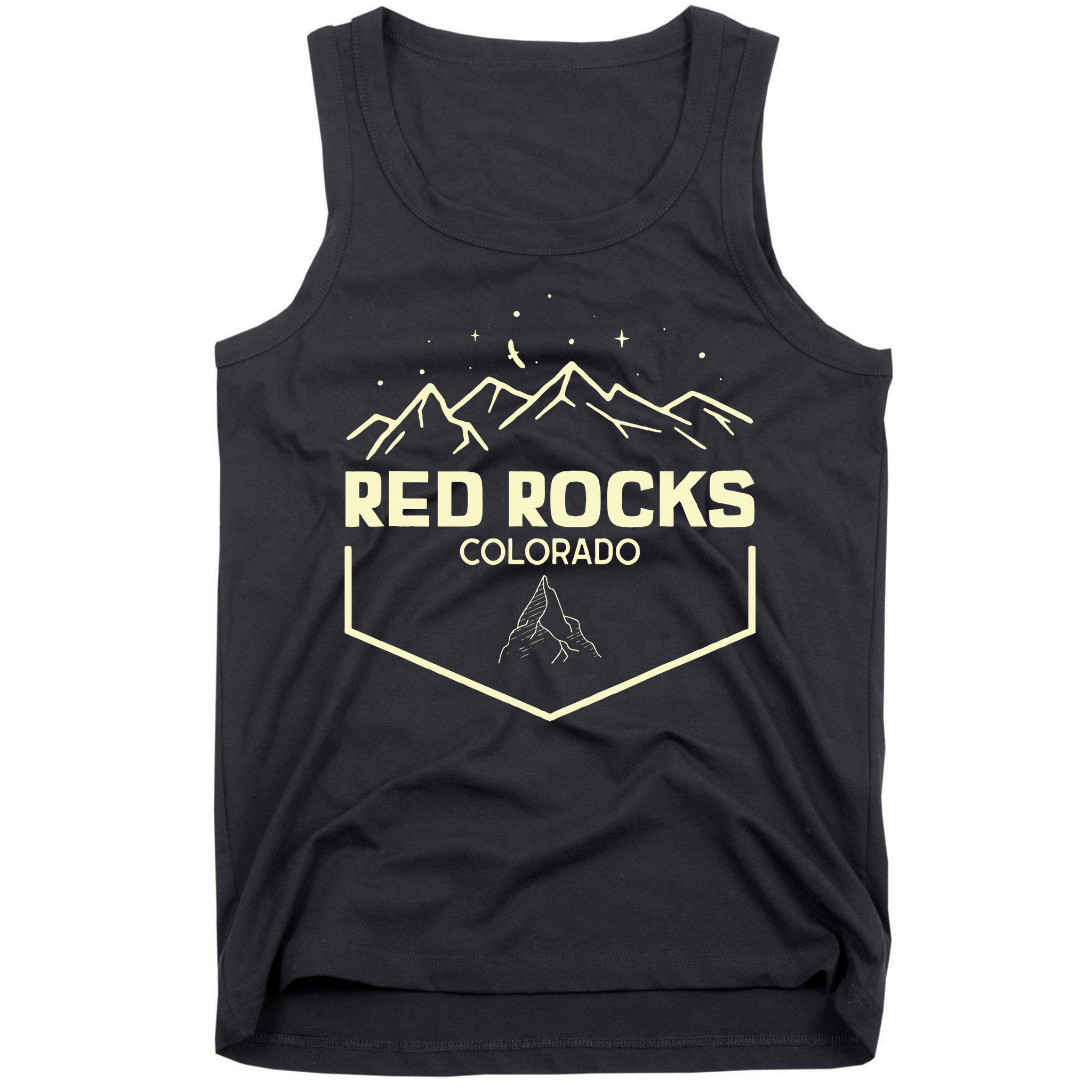 Red Rocks Colorado Epic Moonlight Tank Top