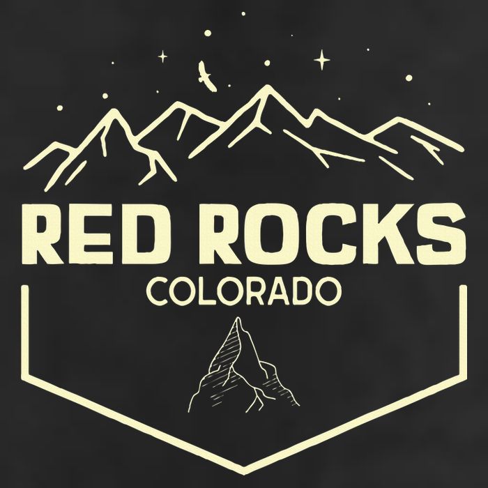Red Rocks Colorado Epic Moonlight Golf Towel