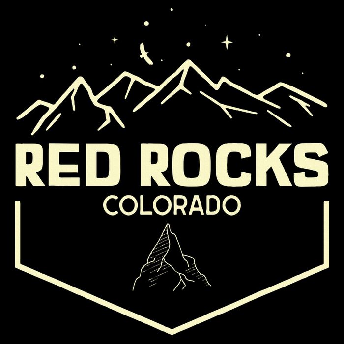 Red Rocks Colorado Epic Moonlight Womens T-Shirt