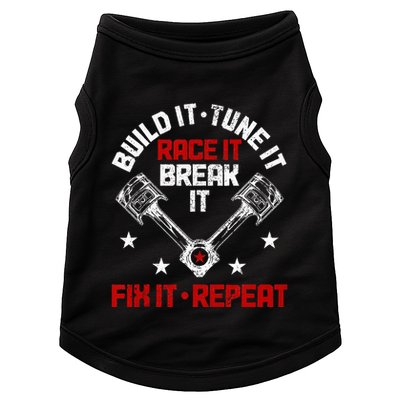 Racing Race Car Build Tune Break Fix Funny Racer Drag Racing Doggie Tank
