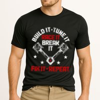 Racing Race Car Build Tune Break Fix Funny Racer Drag Racing Performance Shirt