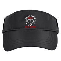 Racing Race Car Build Tune Break Fix Funny Racer Drag Racing Adult Drive Performance Visor