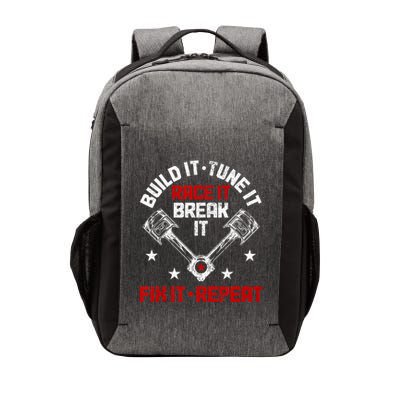 Racing Race Car Build Tune Break Fix Funny Racer Drag Racing Vector Backpack