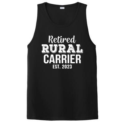 Retired Rural Carrier Gift Retirement PosiCharge Competitor Tank