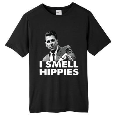 Reagan Ronald Conservative Funny Smell Hippies Merica Tall Fusion ChromaSoft Performance T-Shirt