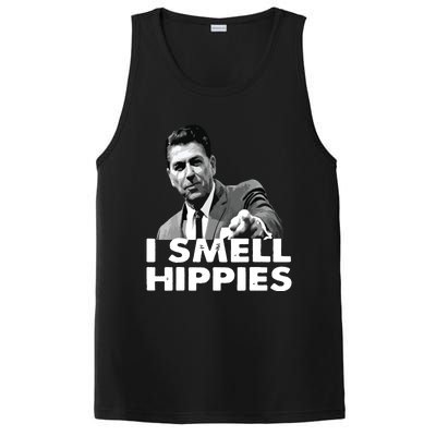 Reagan Ronald Conservative Funny Smell Hippies Merica PosiCharge Competitor Tank