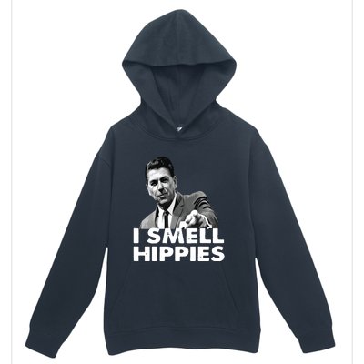 Reagan Ronald Conservative Funny Smell Hippies Merica Urban Pullover Hoodie