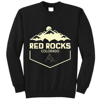Red Rocks Colorado Beautiful Rocky Mountains Sweatshirt