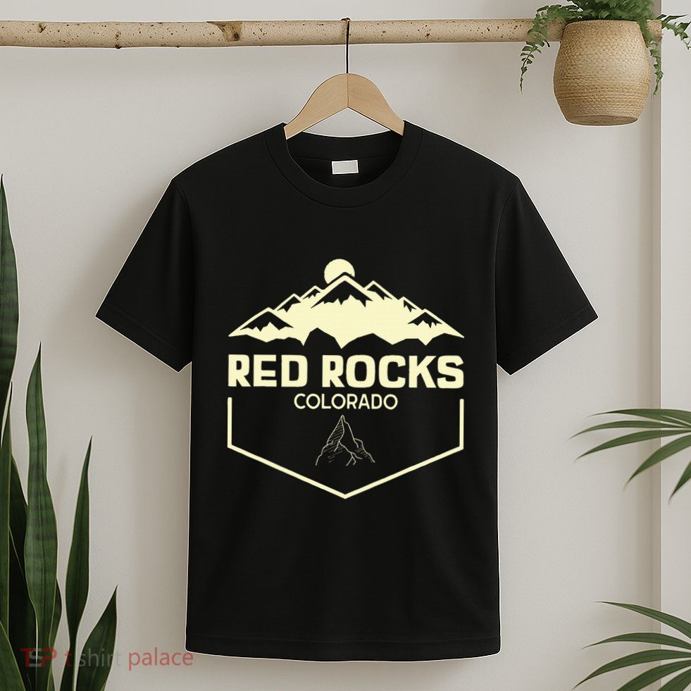 Red Rocks Colorado Beautiful Rocky Mountains T-Shirt