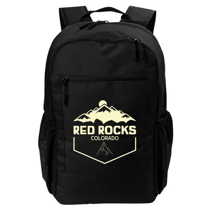Red Rocks Colorado Beautiful Rocky Mountains Backpack