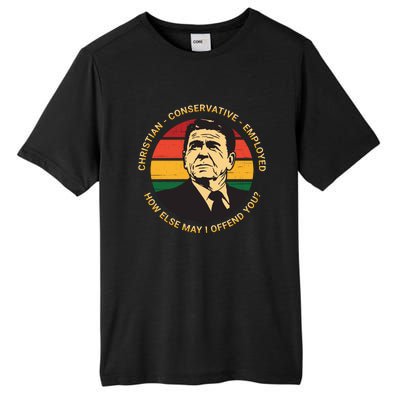 Ronald Reagan Conservative Politically Incorrect Tall Fusion ChromaSoft Performance T-Shirt