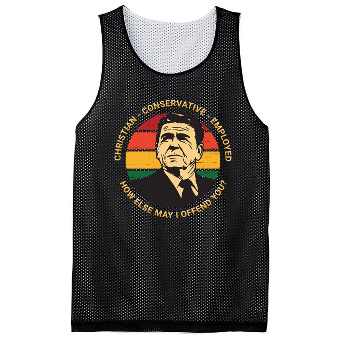 Ronald Reagan Conservative Politically Incorrect Mesh Reversible Basketball Jersey Tank