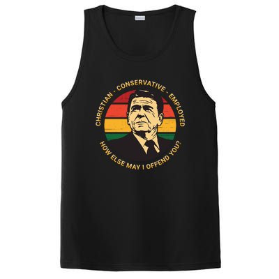 Ronald Reagan Conservative Politically Incorrect PosiCharge Competitor Tank