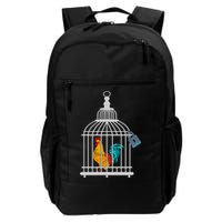 Red Rooster Cock Male Chastity Chicken In Cage Backpack