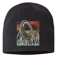 Retro Roller Coaster Sustainable Beanie