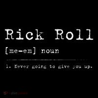 Rick Roll Definition Meme Ladies Essential Flowy Tank