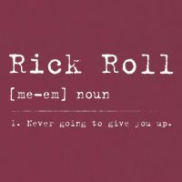 Rick Roll Definition Meme 16oz Travel Tumbler